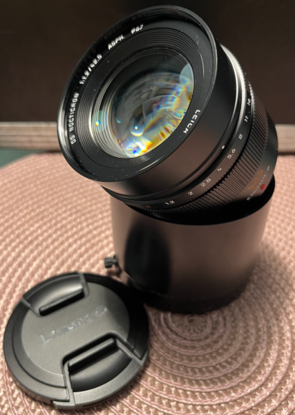 Objektiv Panasonic Lumix G Leica DG Nocticron 42,5 mm f1.2